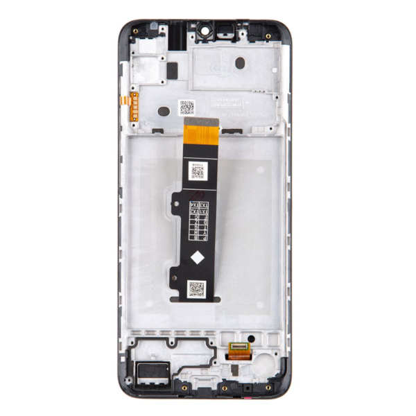 MOTOROLA Moto E20 - LCD + Touch + Frame Black Original Service Pack