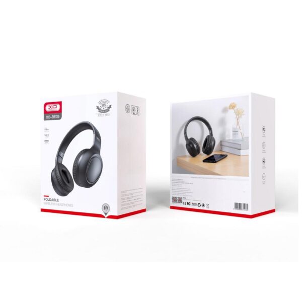 XO - BE35  Ασύρματα / Ενσύρματα On Ear Ακουστικά Bluetooth black