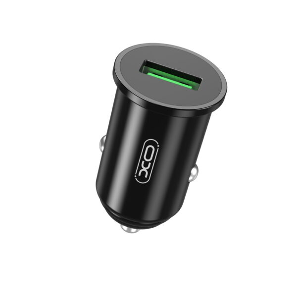 XO - CC35 CAR CHARGER 18W, USB-A, QC 3.0 black