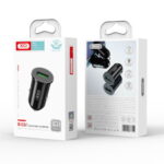 XO - CC35 CAR CHARGER 18W, USB-A, QC 3.0 black