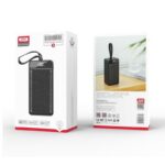 XO - PR159 POWERBANK 60.000mAh 20W PD, 22.5W QC Black