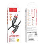 HOCO - X59 DATA CABLE Type C to Type C PD 60W 2m Black