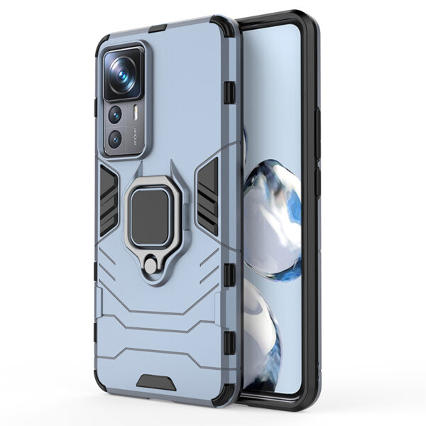 XIAOMI 12T / 12T Pro - ΘΗΚΗ ΣΙΛΙΚΟΝΗΣ RING ARMOR BLUE