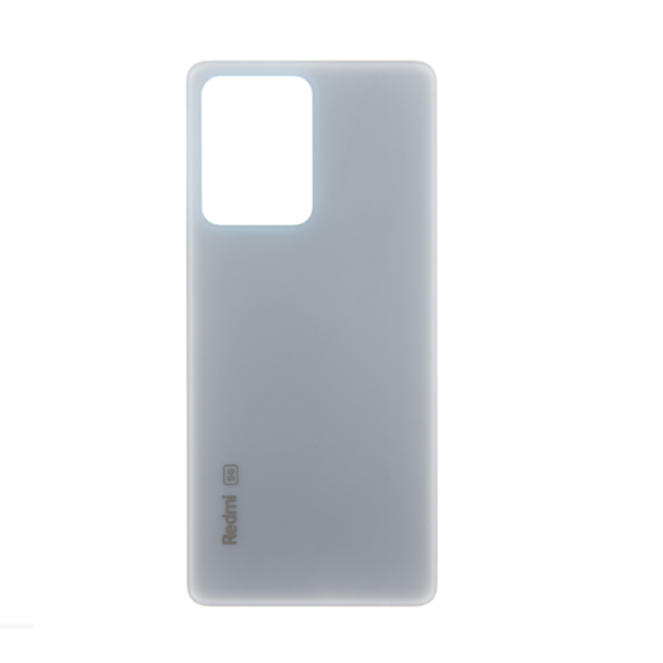 XIAOMI Redmi Note 12 Pro 5G - Battery cover + Adhesive Mystique White HQ
