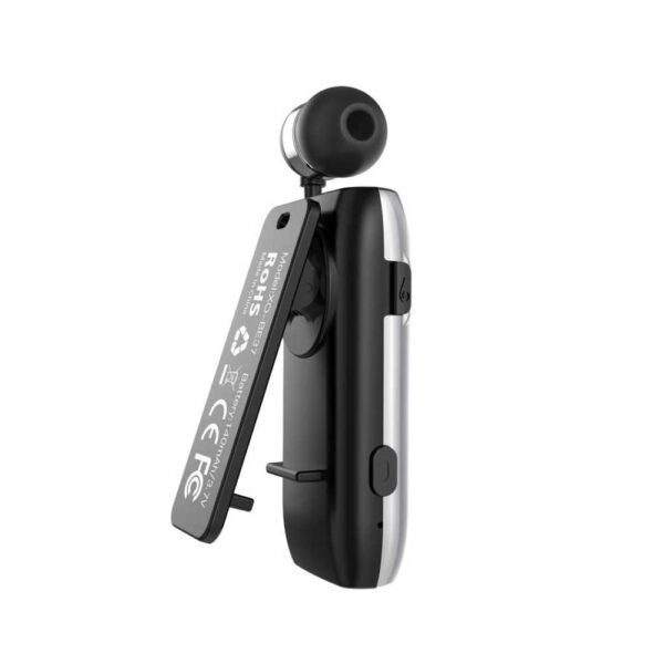 XO - BE37 Earphone Bluetooth Handsfree Retractable Black