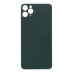 APPLE iPhone 11 Pro Max - Battery cover + Adhesive Large Hole Green OEM