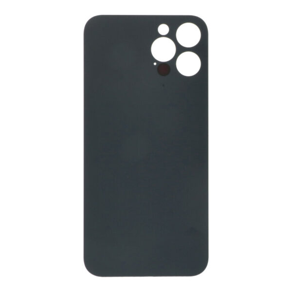 APPLE iPhone 12 Pro Max - Battery cover + Adhesive Large Hole Silver OEM