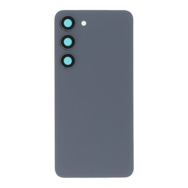 SAMSUNG Galaxy S23 - Battery cover + Adhesive + Camera Lens Graphite Grey OEM