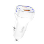 XO CC38 CAR CHARGER 12V  20W, USB-A, USB-C, QC 3.0, PD, 3A, black