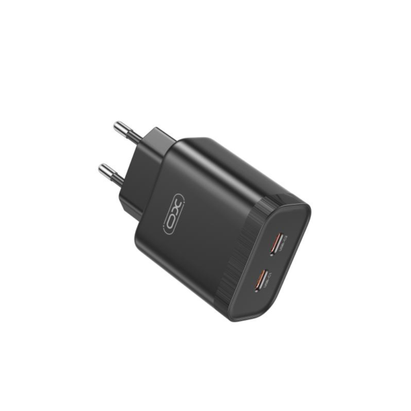 XO - L105 wall charger 2xUSB-C 35W BLACK