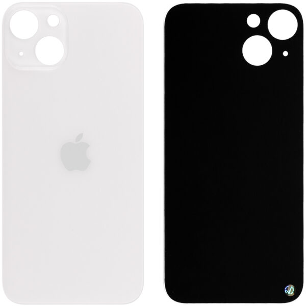 APPLE iPhone 13 - Battery cover Large Hole White High Quality