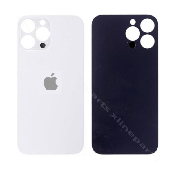 APPLE iPhone 13 Pro - Battery cover Large Hole Version White OEM