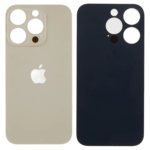 APPLE iPhone 13 Pro Max - Battery cover Large Hole Gold High Quality