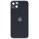 APPLE iPhone 14 - Battery cover + Camera Lens Black OEM