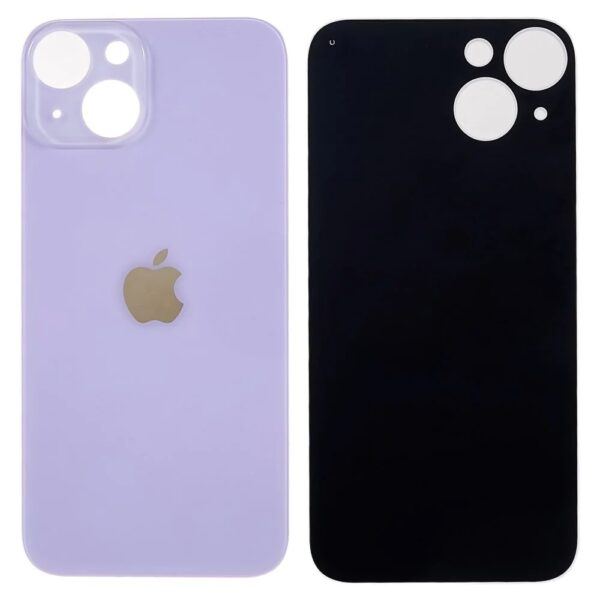 APPLE iPhone 14 - Battery cover Large Hole Purple High Quality
