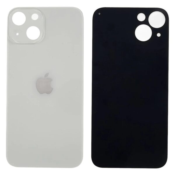 APPLE iPhone 14 - Battery cover Large Hole White HQ