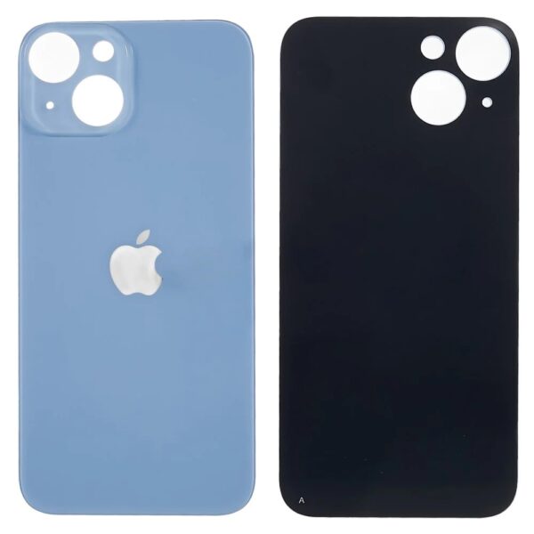 APPLE iPhone 14 Plus - Battery cover Large Hole Blue High Quality