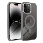 APPLE iPhone 15 Pro Max - ΘΗΚΗ ΣΙΛΙΚΟΝΗΣ Mag Cover ΓΚΡΙ
