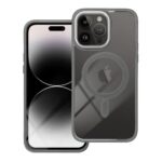 APPLE iPhone 15 Pro Max - ΘΗΚΗ ΣΙΛΙΚΟΝΗΣ Mag Cover ΓΚΡΙ