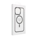 APPLE iPhone 15 Pro Max - ΘΗΚΗ ΣΙΛΙΚΟΝΗΣ Mag Cover ΓΚΡΙ
