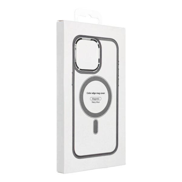 APPLE iPhone 15 Pro - ΘΗΚΗ ΣΙΛΙΚΟΝΗΣ Mag Cover ΓΚΡΙ
