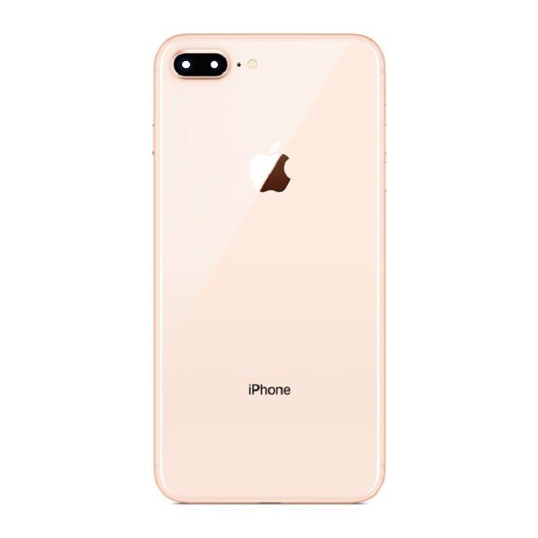 APPLE iPhone 8 Plus - Battery cover + Camera Lens Gold OEM