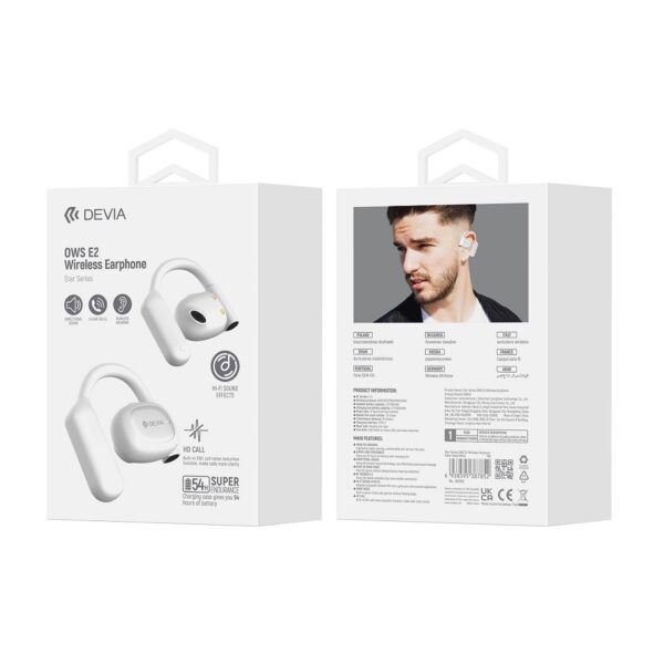 Devia Bluetooth earphones OWS Star E2 white