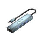 Devia adapter HUB USB-C 3.1 to 3x USB 3.0 deep gray