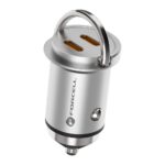 FORCELL F-Energy Mini car charger 2 x Type C PD30W