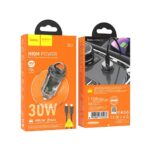 HOCO - Z53 car charger Type C + cable Type C to Apple Lightning 8-pin PD 30W Black