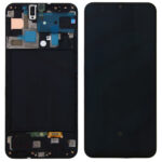 SAMSUNG A505F Galaxy A50 - LCD + Touch + Frame Black Copy