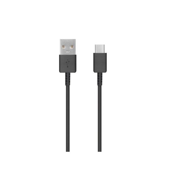 SAMSUNG ORIGINAL DATA CABLE EP-DR140ABE Type C 0.8m ΜΑΥΡΟ