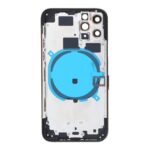 APPLE iPhone 11 Pro - Back battery door cover middle frame housing with small parts Black HQ