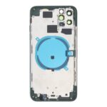 APPLE iPhone 11 Pro Max - Back battery door cover middle frame housing with small parts Green OEM