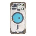 APPLE iPhone 13 Pro - Back battery door cover middle frame housing with small parts Gold OEM