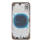 APPLE iPhone XS - Back battery door cover middle frame housing with small parts Gold HQ