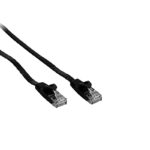 G&BL CAT 6 Network Cable U/UTP, Flat, 30AWG, Pure Copper, Black, L.3,0 m