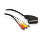 G&BL Cable SCART/RCA vid+2xRCA aud L2m