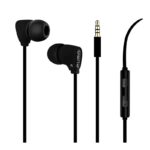 PURO Στεροφωνικό Handsfree Fine Μαύρο