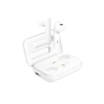 Puro White Bluetooth Stereo Earphones 5.0 True Wireless  with charging case White