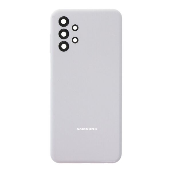 SAMSUNG A135F Galaxy A13 4G / A137F Galaxy A13 - Battery cover + Camera Lens White Original