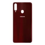SAMSUNG A207F Galaxy A20s - Battery cover + Adhesive Red Original