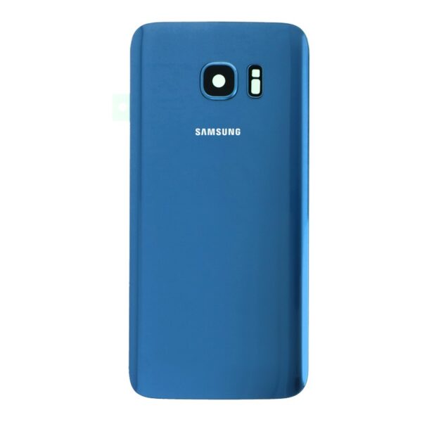 SAMSUNG G935F - Battery cover + Adhesive + Camera Lens Blue OEM