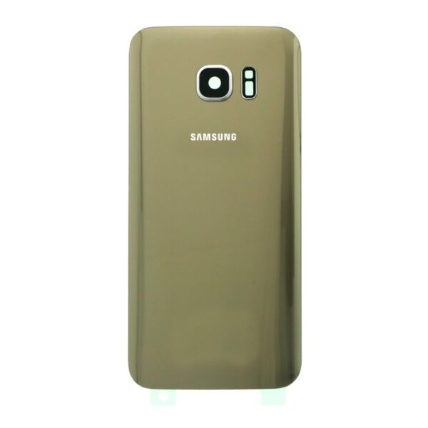 SAMSUNG G935F - Battery cover + Adhesive + Camera Lens Gold OEM