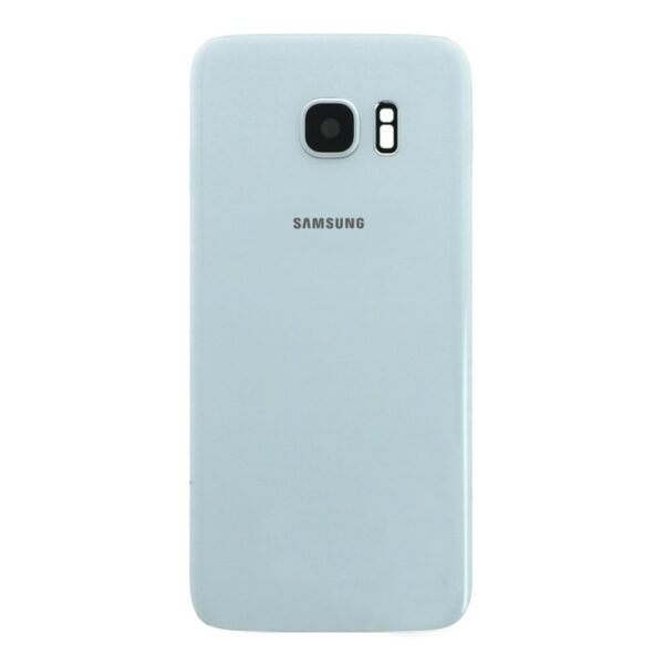 SAMSUNG G935F - Battery cover + Adhesive + Camera Lens White OEM