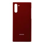 SAMSUNG Galaxy Note 10 - Battery cover + Adhesive Red OEM