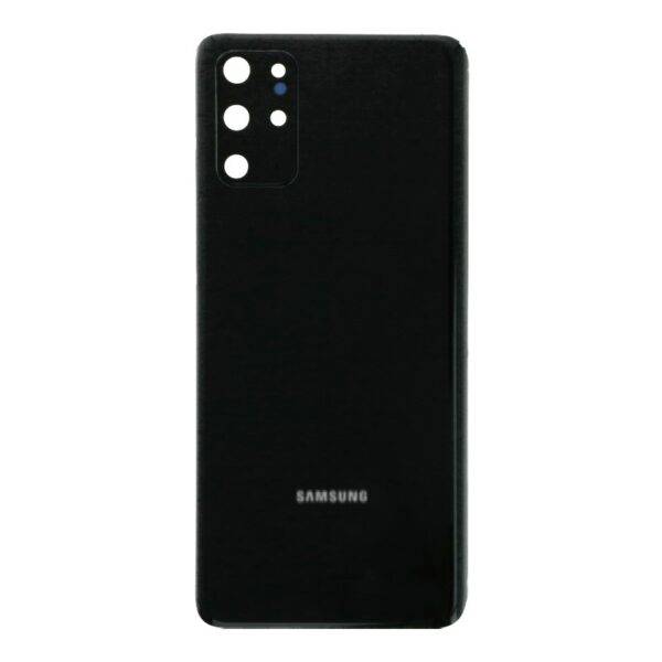 SAMSUNG Galaxy S20 Plus / S20 Plus 5G - Battery cover + Adhesive + Camera Lens Black Original