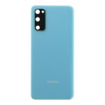 SAMSUNG Galaxy S20 / S20 5G - Battery cover + Adhesive + Camera Lens Blue Original