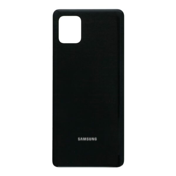 SAMSUNG N770F Galaxy Note 10 Lite - Battery cover + Adhesive Black OEM