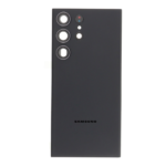 SAMSUNG S918B Galaxy S23 Ultra - Battery cover + Adhesive + Camera Lens Black OEM